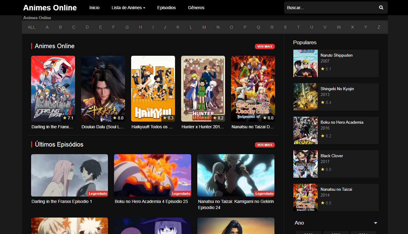 Top 5 Melhores Sites Para Assistir Animes Online  Otakus 42 - Blog Sobre  Animes, Mangás e Hentais!